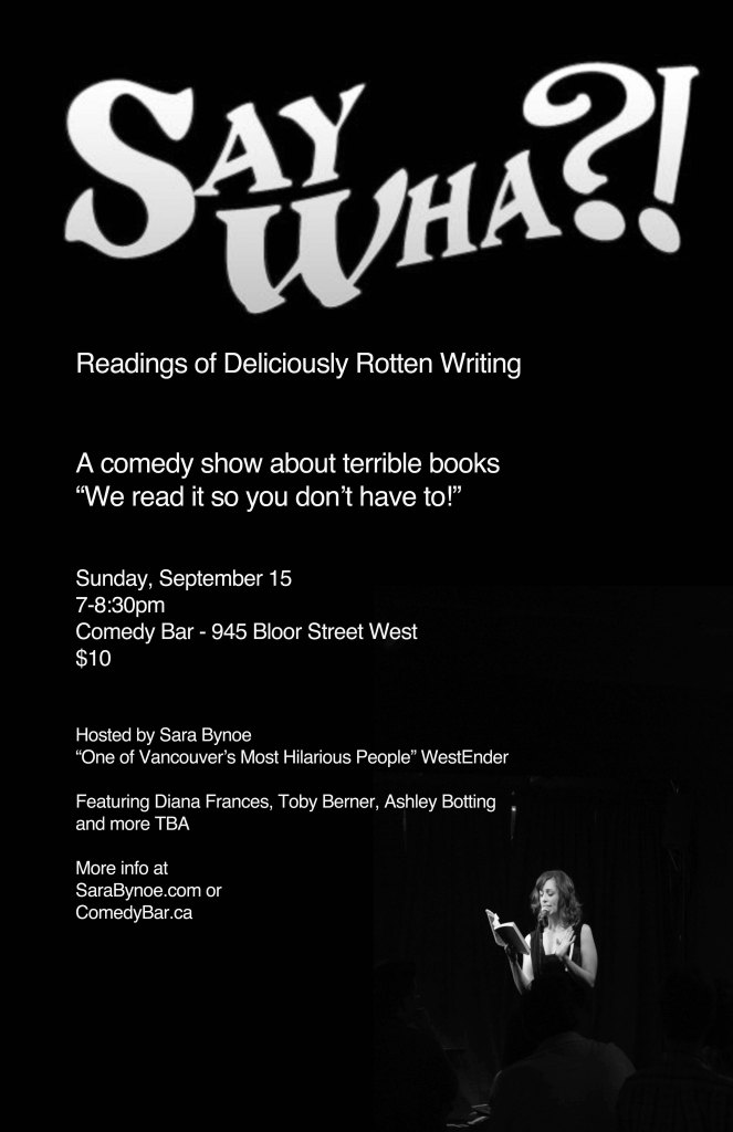 Say Wha Toronto Poster