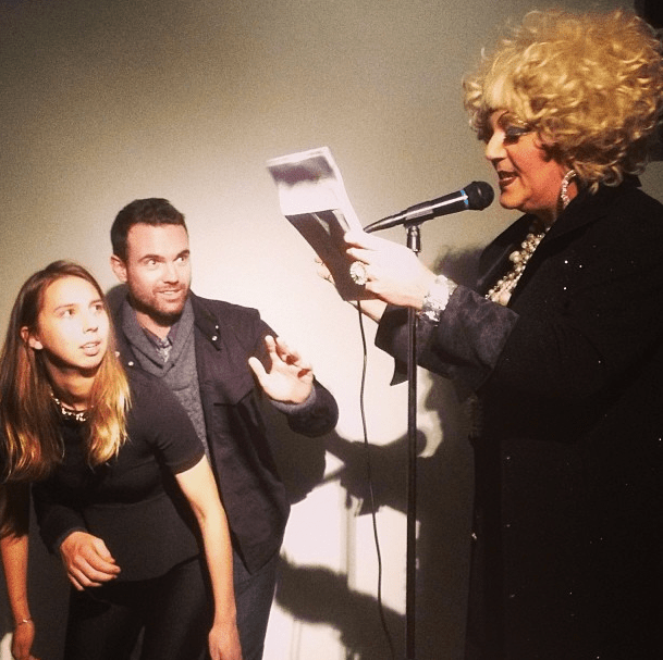 Conni Smudge brought up 'volunteers' Brent and Rae Lynn to act out the sex in a car scene.