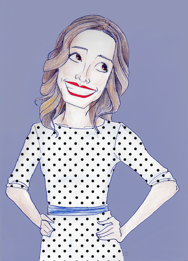 Cartoon Sara by Serena Chan