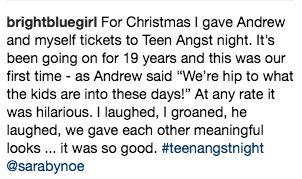 Teen Angst Instagram Review